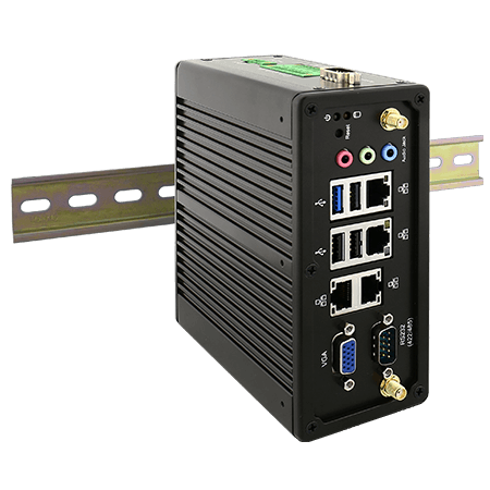 Intel® Celeron® N2930 ATEX 轨道型工业计算机 (C1D2认证) IBDRW100-EX | Winmate